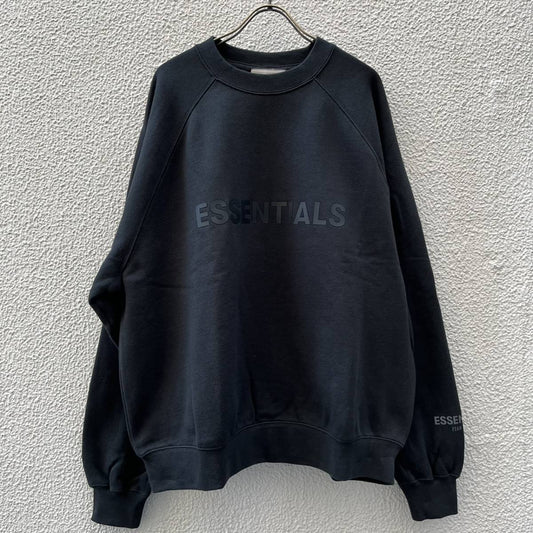 新品 FOG Fear Of God Essentials フィアオブゴッド エッセンシャルズ Sサイズ LOGOスウェット ブラック Black