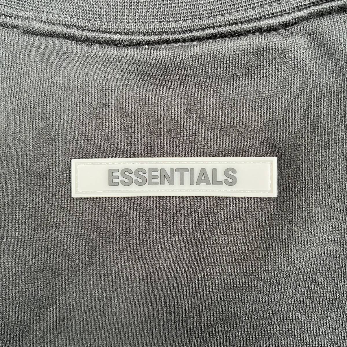 新品 FOG Fear Of God Essentials フィアオブゴッド エッセンシャルズ Sサイズ LOGOスウェット ブラック Black