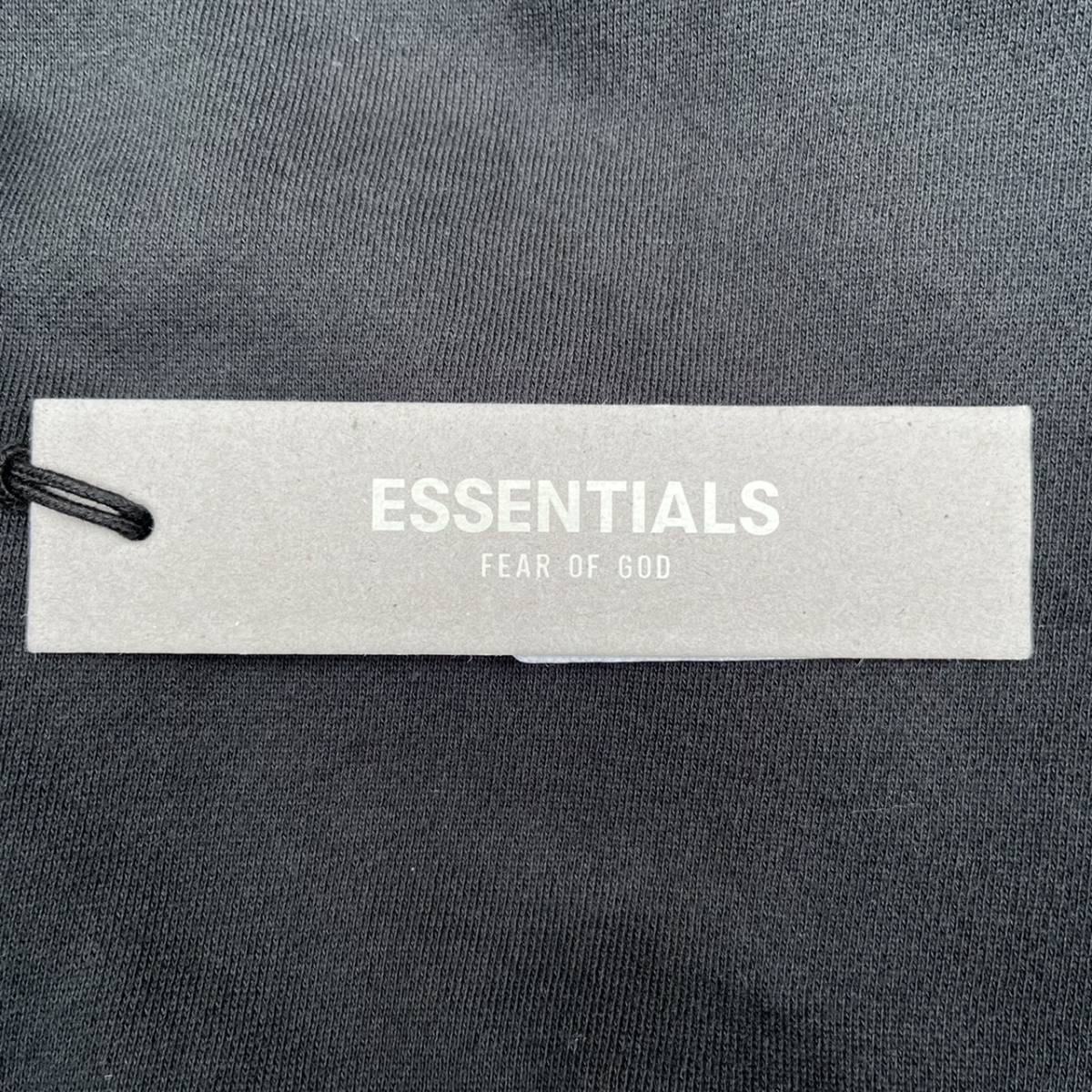 新品 FOG Fear Of God Essentials フィアオブゴッド エッセンシャルズ Sサイズ LOGOスウェット ブラック Black