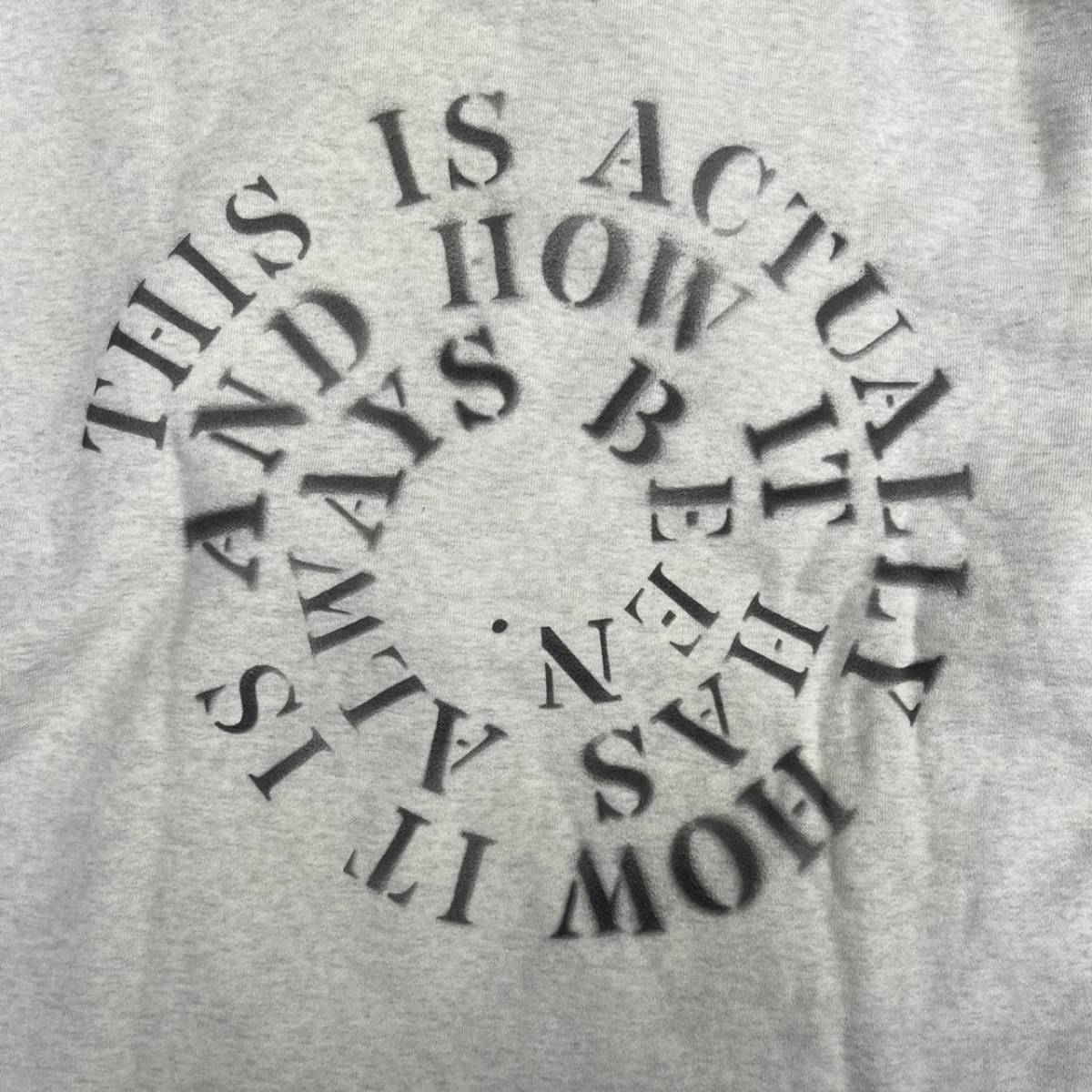 新品 激レア SANT Mxxxxxx セントマイケル Lサイズ ヴィンテージ加工 LOGO パーカー フーディ HOODIESTENCIL SANT MICHAEL