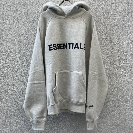 新品 FOG Fear Of God Essentials フィアオブゴッド エッセンシャルズ Mサイズ LOGOスウェット Oatmeal オートミール
