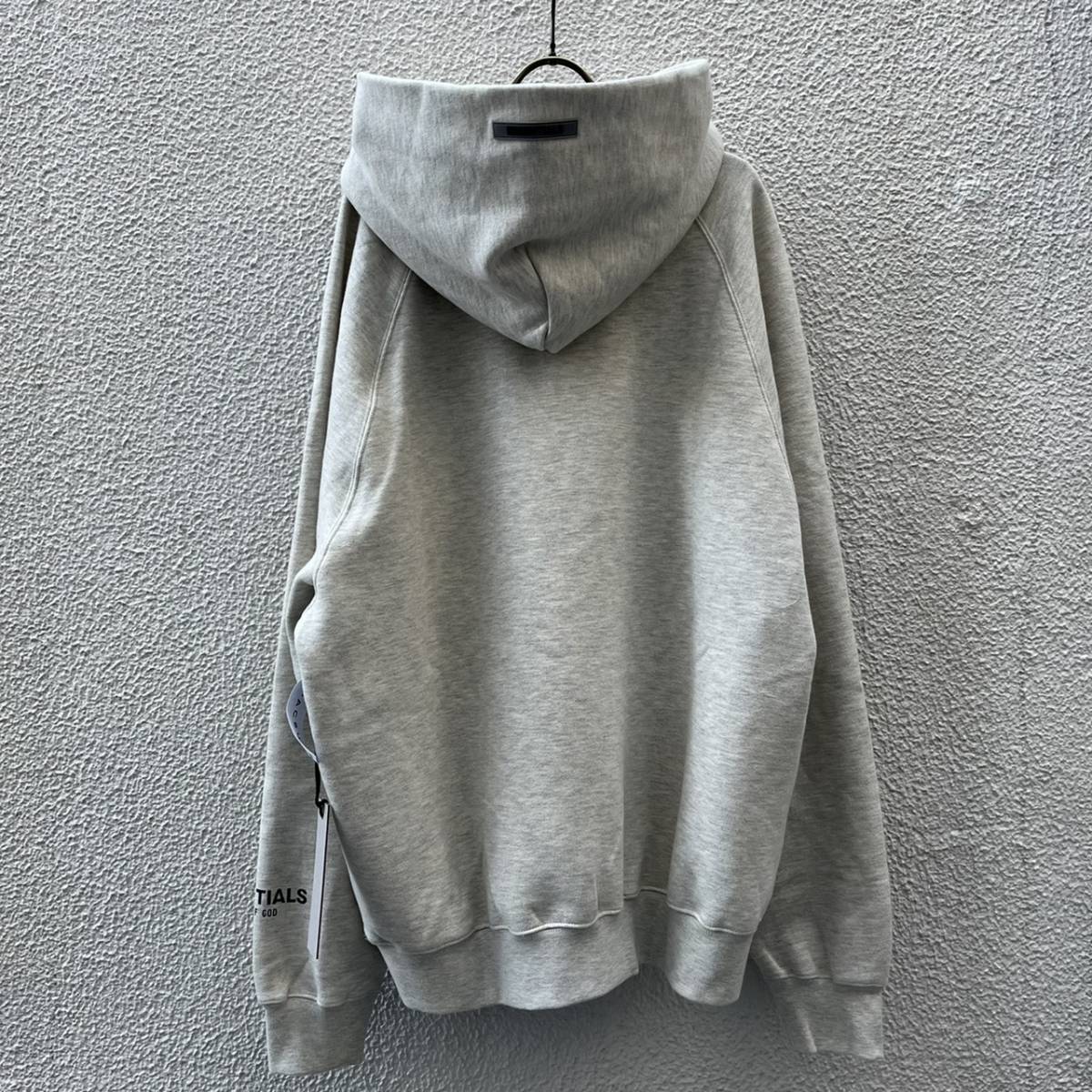 新品 FOG Fear Of God Essentials フィアオブゴッド エッセンシャルズ Mサイズ LOGOスウェット Oatmeal オートミール