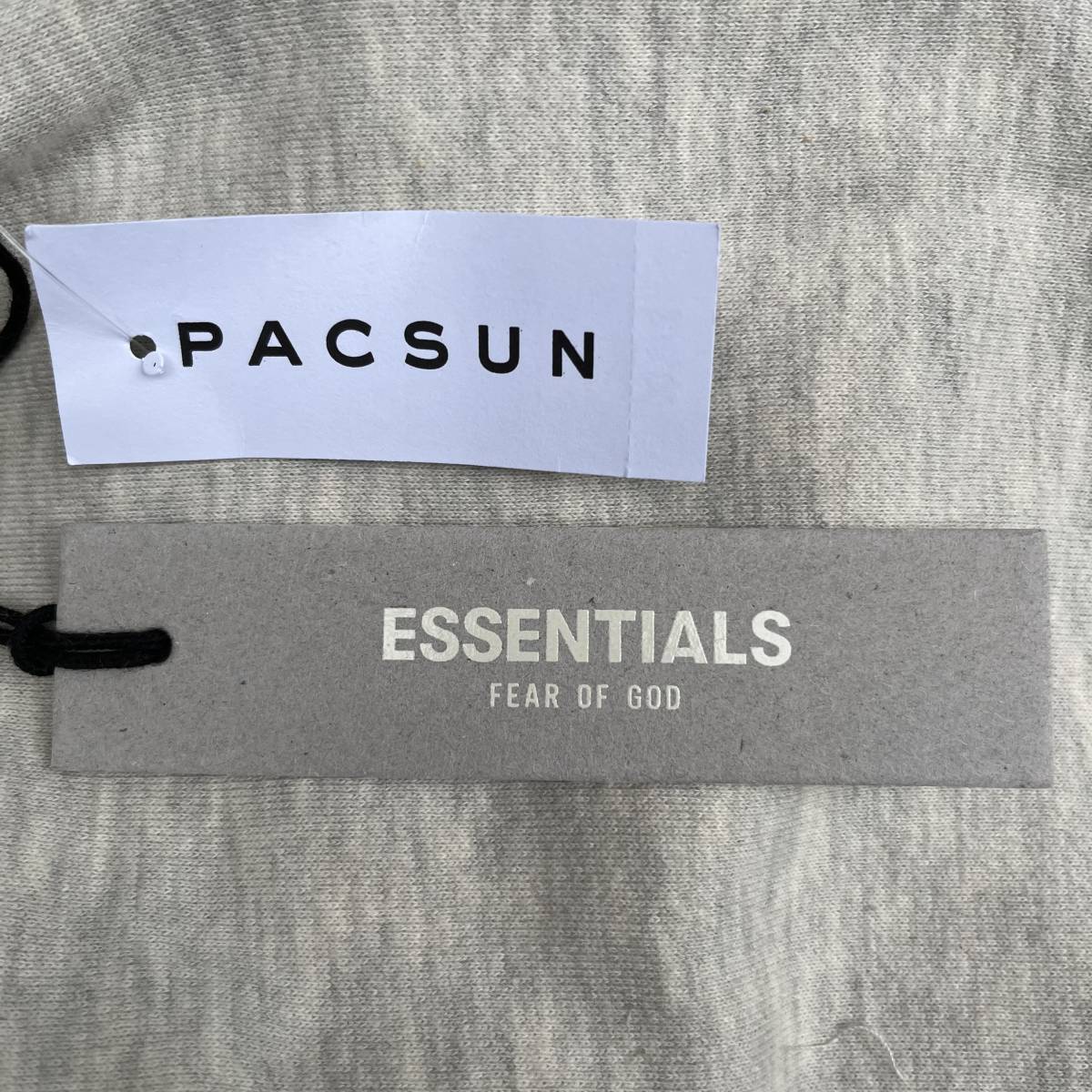 新品 FOG Fear Of God Essentials フィアオブゴッド エッセンシャルズ Mサイズ LOGOスウェット Oatmeal オートミール