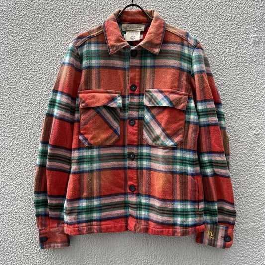 REMI RELIEF レミレリーフ MCW Mサイズ フランネル チェック 長袖 シャツ