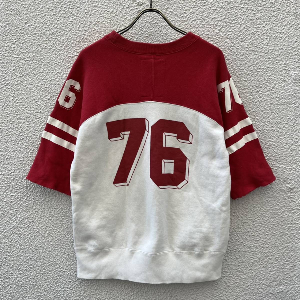 WTAPS ダブルタップス サイズ1 フットボールシャツ ナンバリング 七分袖 シャツ