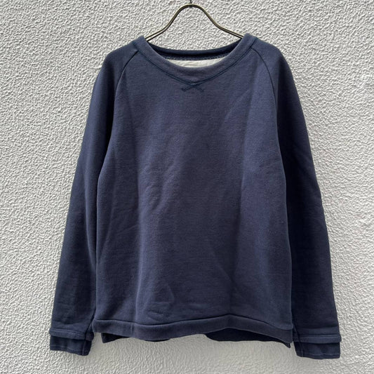 STILL BY HAND スティルバイハンド サイズ46 スウェット 無地 ネイビー