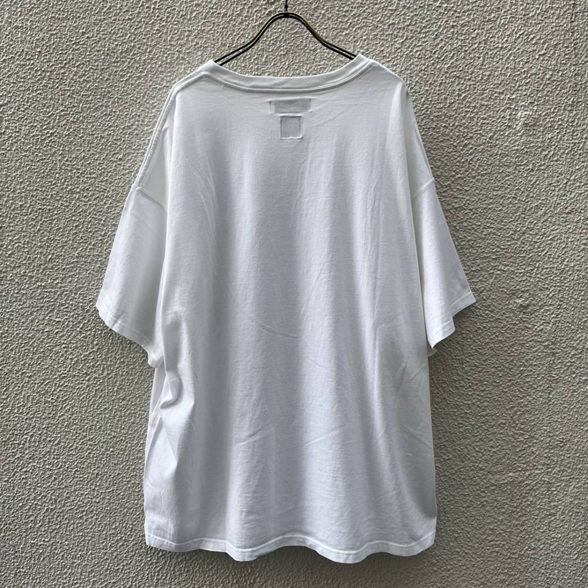 FACETASM ファセッタズム サイズ00 Tシャツ ビックシルエット ワイドシルエット ロゴ ホワイト フリーサイズ