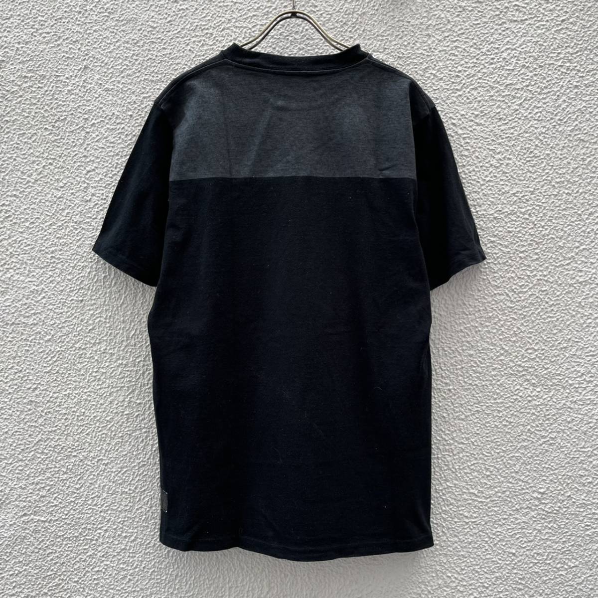 the POOL aoyama ザプールアオヤマ Mサイズ フットボールシャツ Tシャツ ロゴ ブラック 藤原ヒロシ フラグメント