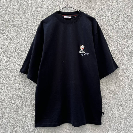 GCDS ジーシーディーエス Sサイズ Tシャツ ロゴ ブラック ビックシルエット ワイドシルエット