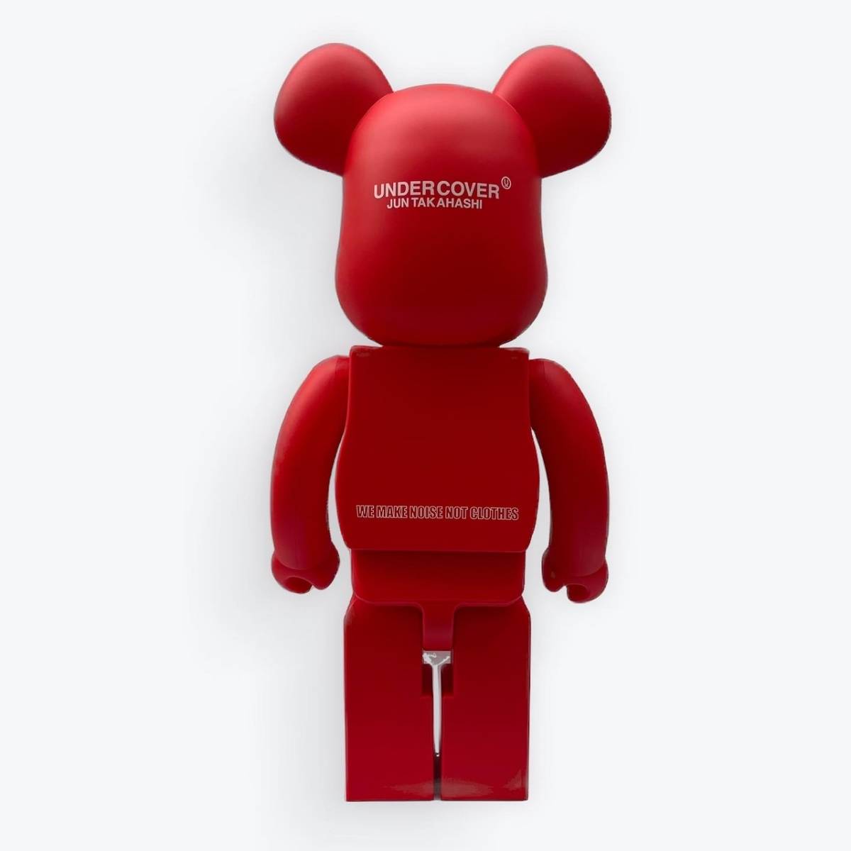 新品 BE@RBRICK ベアブリック × UNDER COVER アンダーカバー 1000% ロゴ レッド MEDICOM TOY