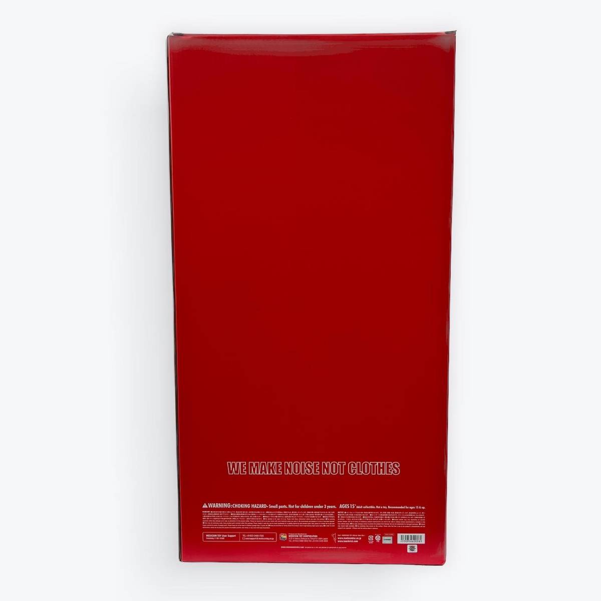 新品 BE@RBRICK ベアブリック × UNDER COVER アンダーカバー 1000% ロゴ レッド MEDICOM TOY
