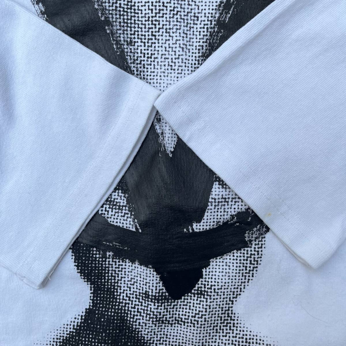 A’gem エージャム フリーサイズ ロングスリーブTシャツ プリント ホワイト
