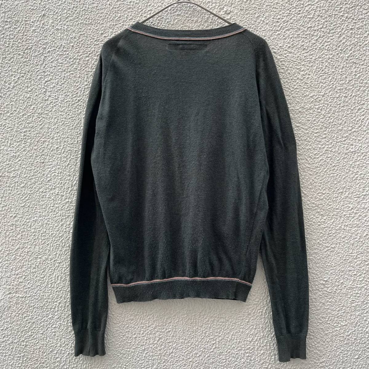 FACTOTUM ファクトタム サイズ46 カーディガン ニット セーター モスグリーン