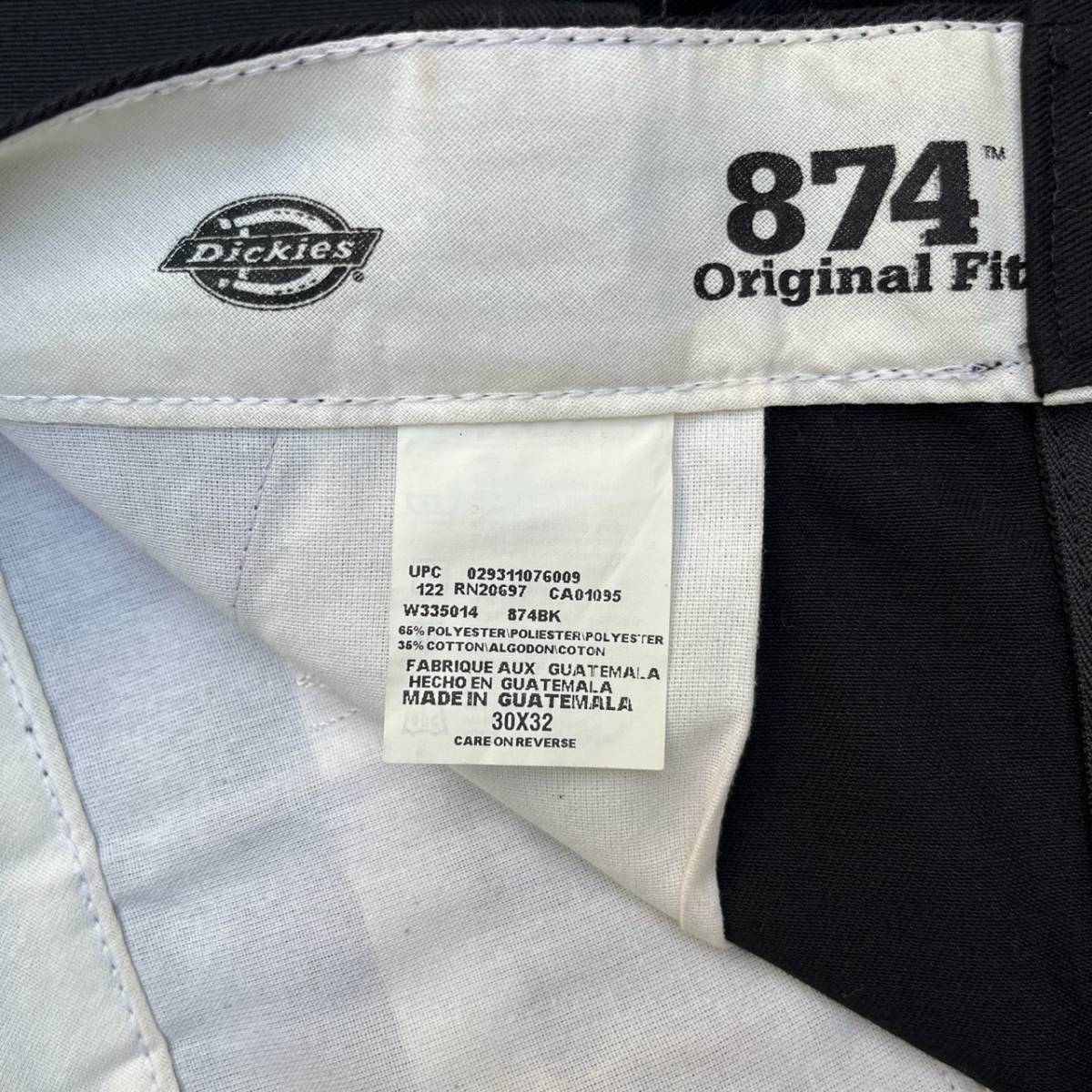 BEDWIN & THE HEARTBREAKERS ベドウィンザハートブレイカーズ × Dickies ディッキーズ サイズ2 クロップドパンツ チノパン ブラック