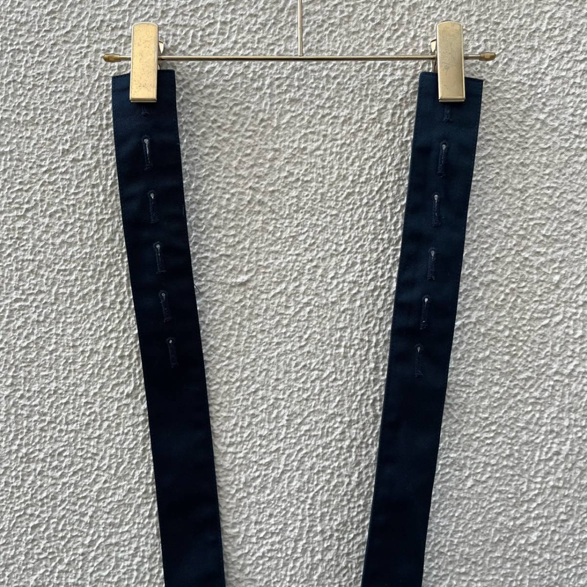 FACETASM ファセッタズム × Dickies ディッキーズ サイズ3 サスペンダー 874 ワークパンツ チノパン ネイビー