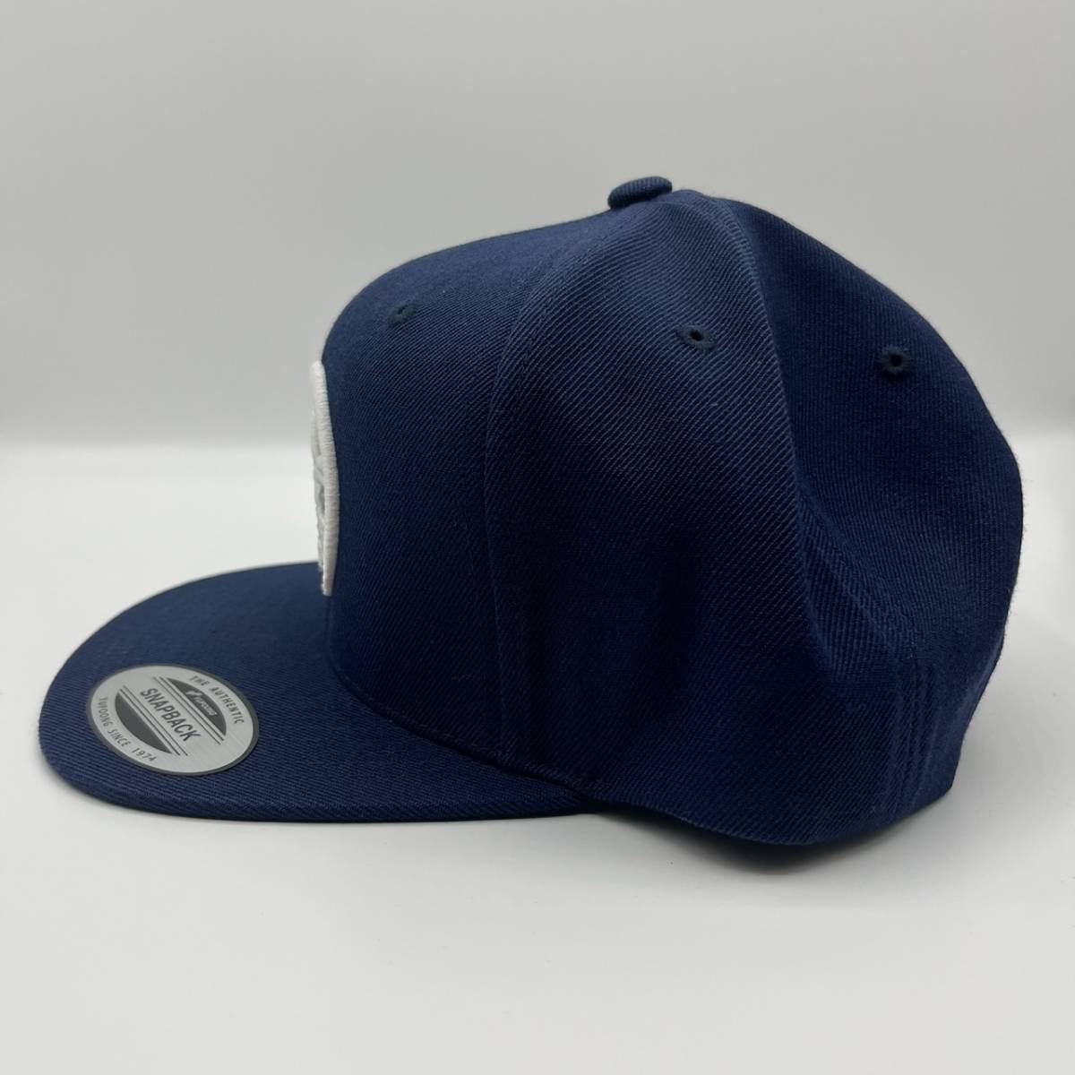 新品 八王子リフォーム 八王子 ロゴ キャップ 帽子 ネイビー ヒロミ