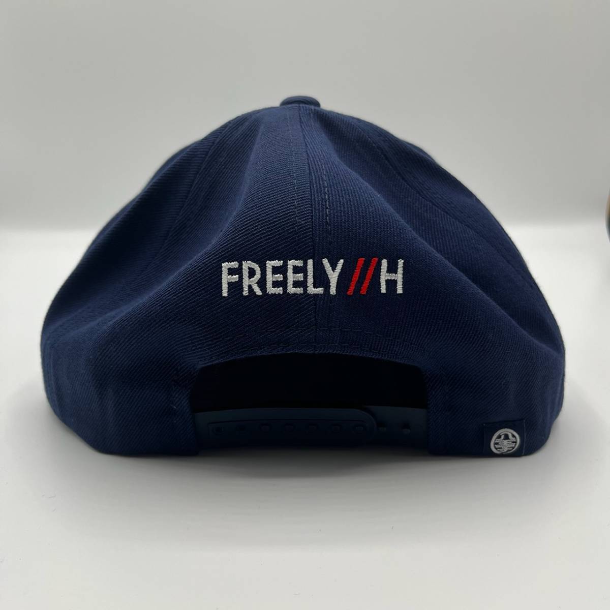 新品 八王子リフォーム 八王子 ロゴ キャップ 帽子 ネイビー ヒロミ