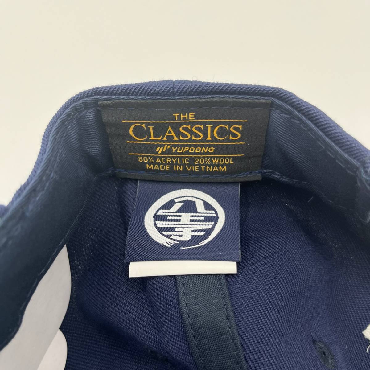新品 八王子リフォーム 八王子 ロゴ キャップ 帽子 ネイビー ヒロミ