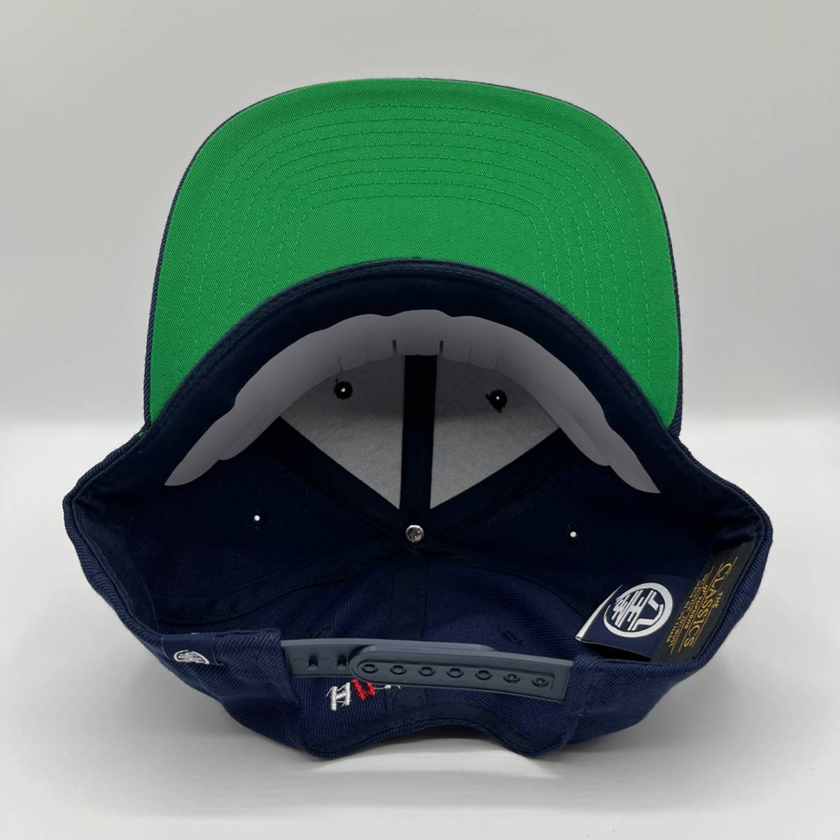 新品 八王子リフォーム 八王子 ロゴ キャップ 帽子 ネイビー ヒロミ