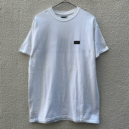 未使用品 DESCENDANTS ディセンダント サイズ2 ボックスロゴ Tシャツ ホワイト