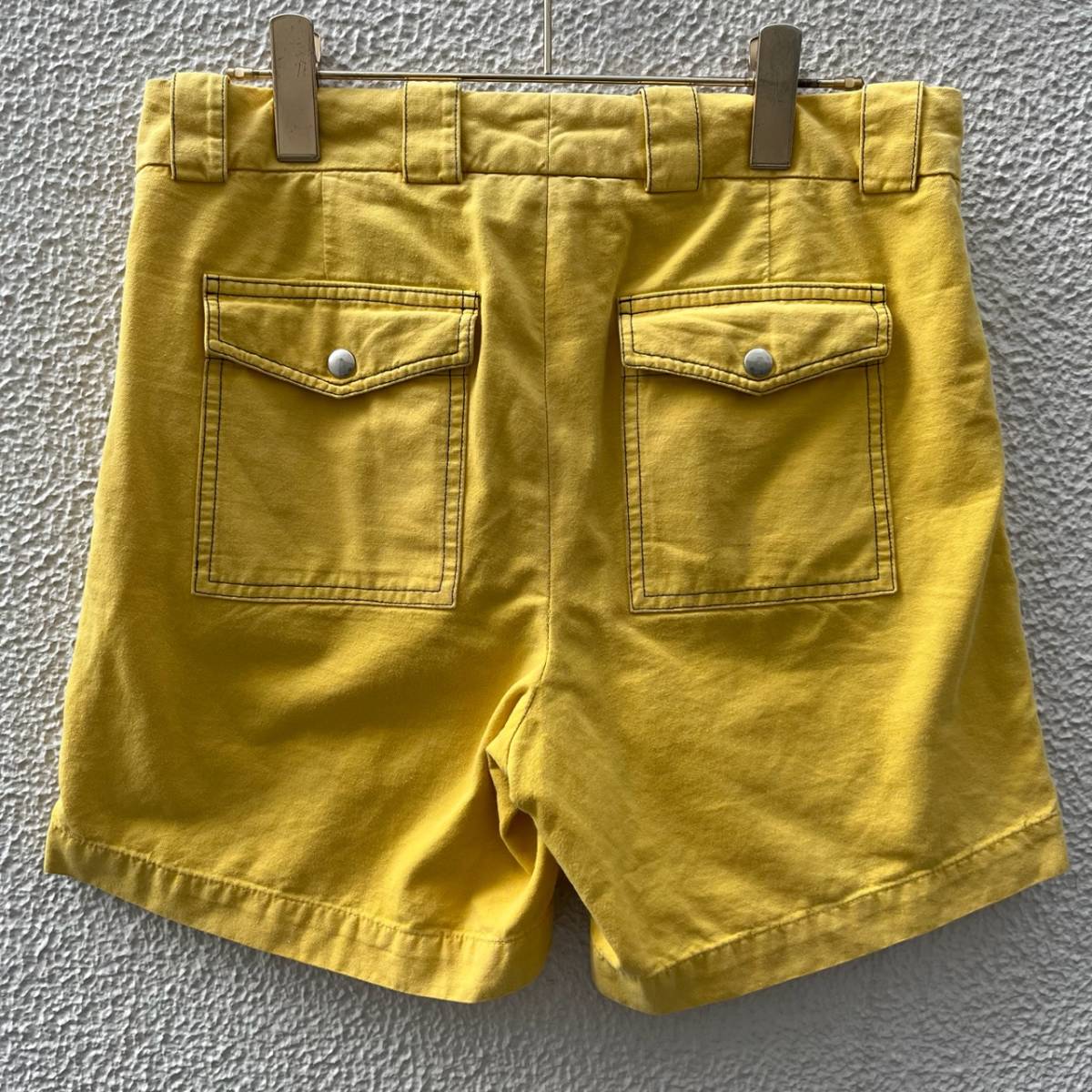 Band Of Outsiders バンドオブアウトサイダース サイズ29 ショーツ ハーフパンツ イエロー