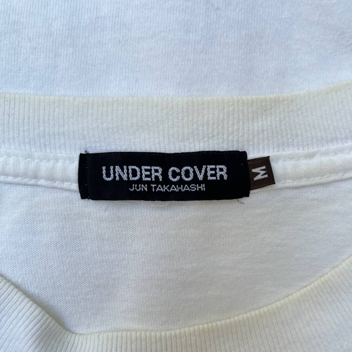 UNDER COVER アンダーカバー Mサイズ ロンドンナイト ロゴ Tシャツ プリント ホワイト