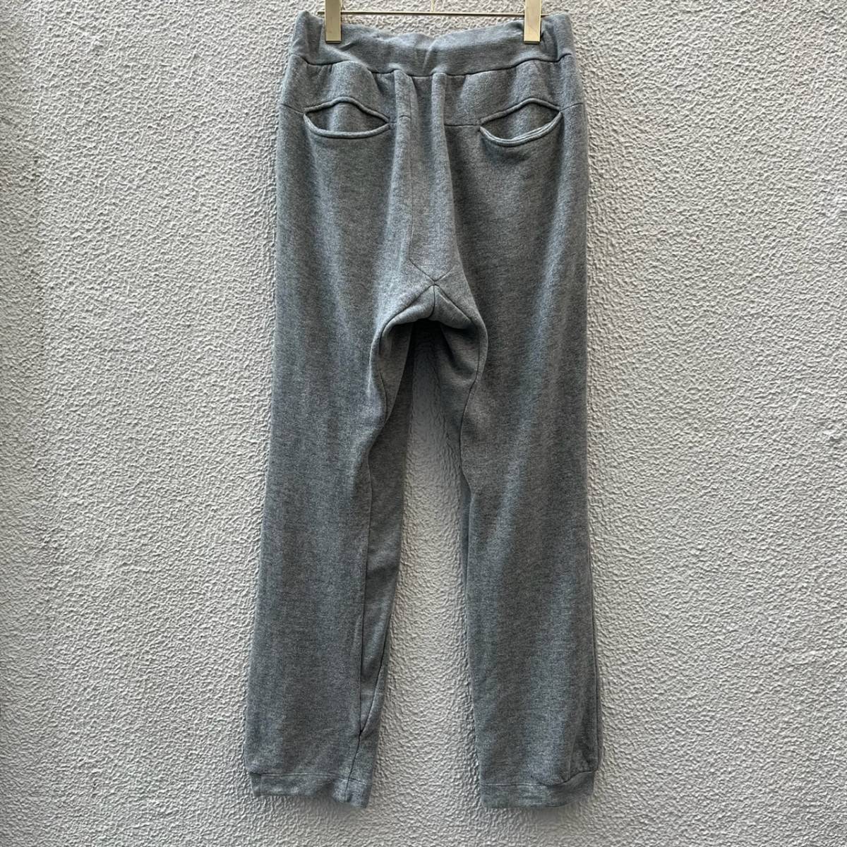 UNDECORATED MAN アンデコレイテッドマン サイズ2 ロゴ スウェットパンツ グレー