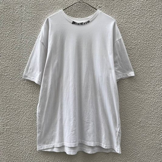 mintcrew ミントクルー XLサイズ Tシャツ ロゴ ワンポイント 半袖 ホワイト