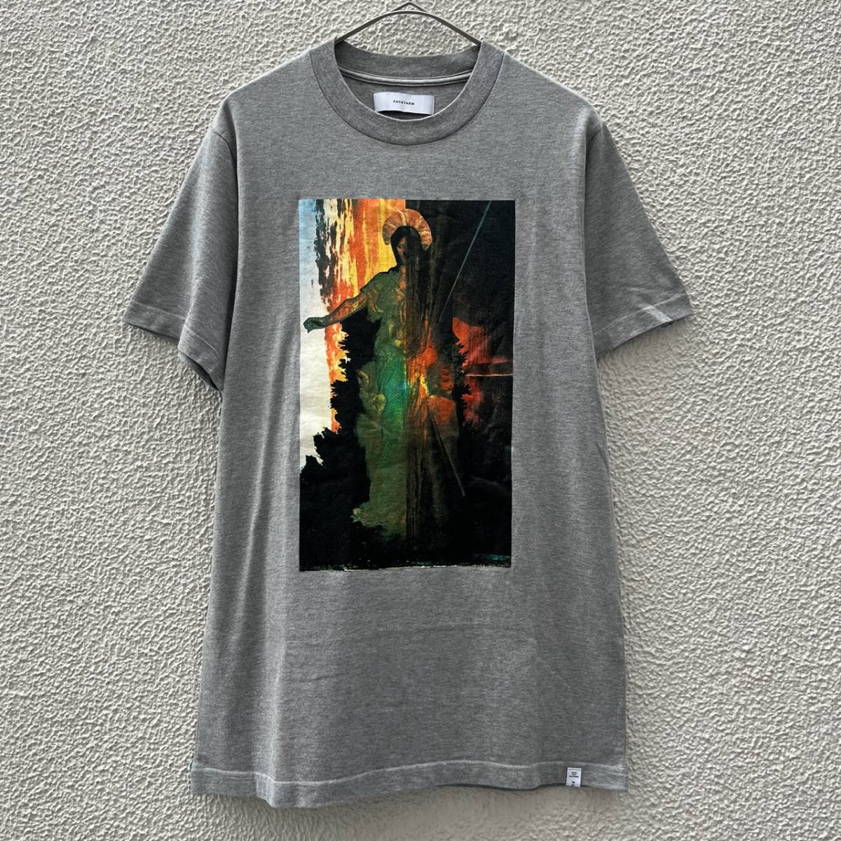 FACETASM ファセッタズム サイズ4 Tシャツ プリント 半袖 グレー – QUIET