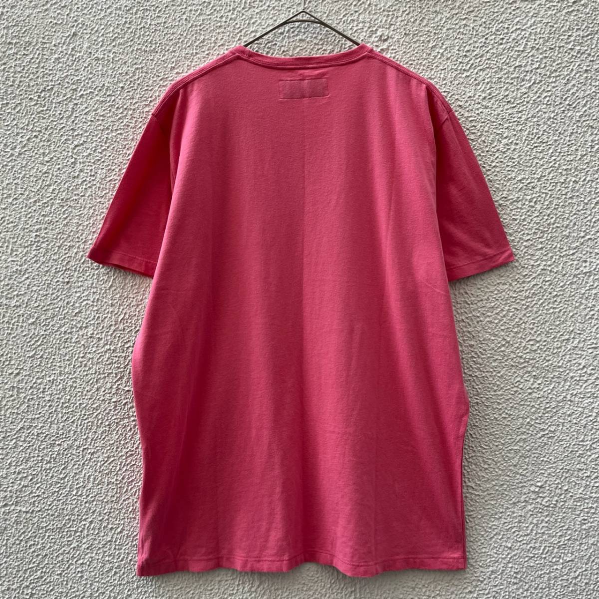 新品 Abercrombie & Fitch アバクロンビーアンドフィッチ XLサイズ Tシャツ 半袖 ワンポイント ピンク