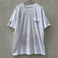 新品 CHROME HEARTS クロムハーツ Lサイズ マルチカラークロス Tシャツ Multi Color Cross プリント 半袖 ホワイト