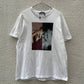 N°21 ヌメロヴェントゥーノ Mサイズ Tシャツ プリント 半袖 ダメージ加工 ホワイト