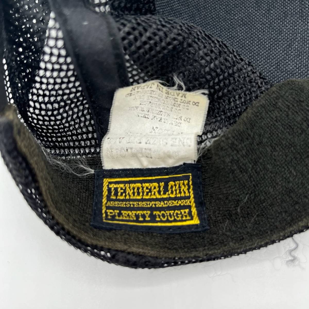 TENDERLOIN テンダーロイン メッシュキャップ ロゴ キャップ 帽子 ブラック
