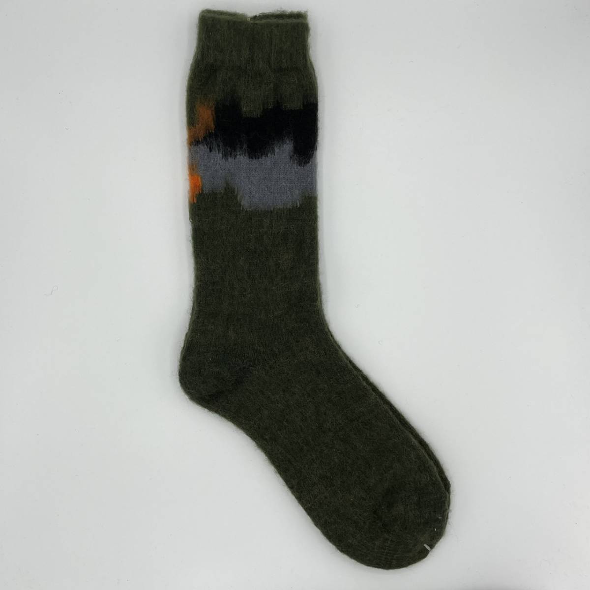 新品 FACETASM ファセッタズム MOHAIR SOCKS モヘアソックス 靴下 グリーン