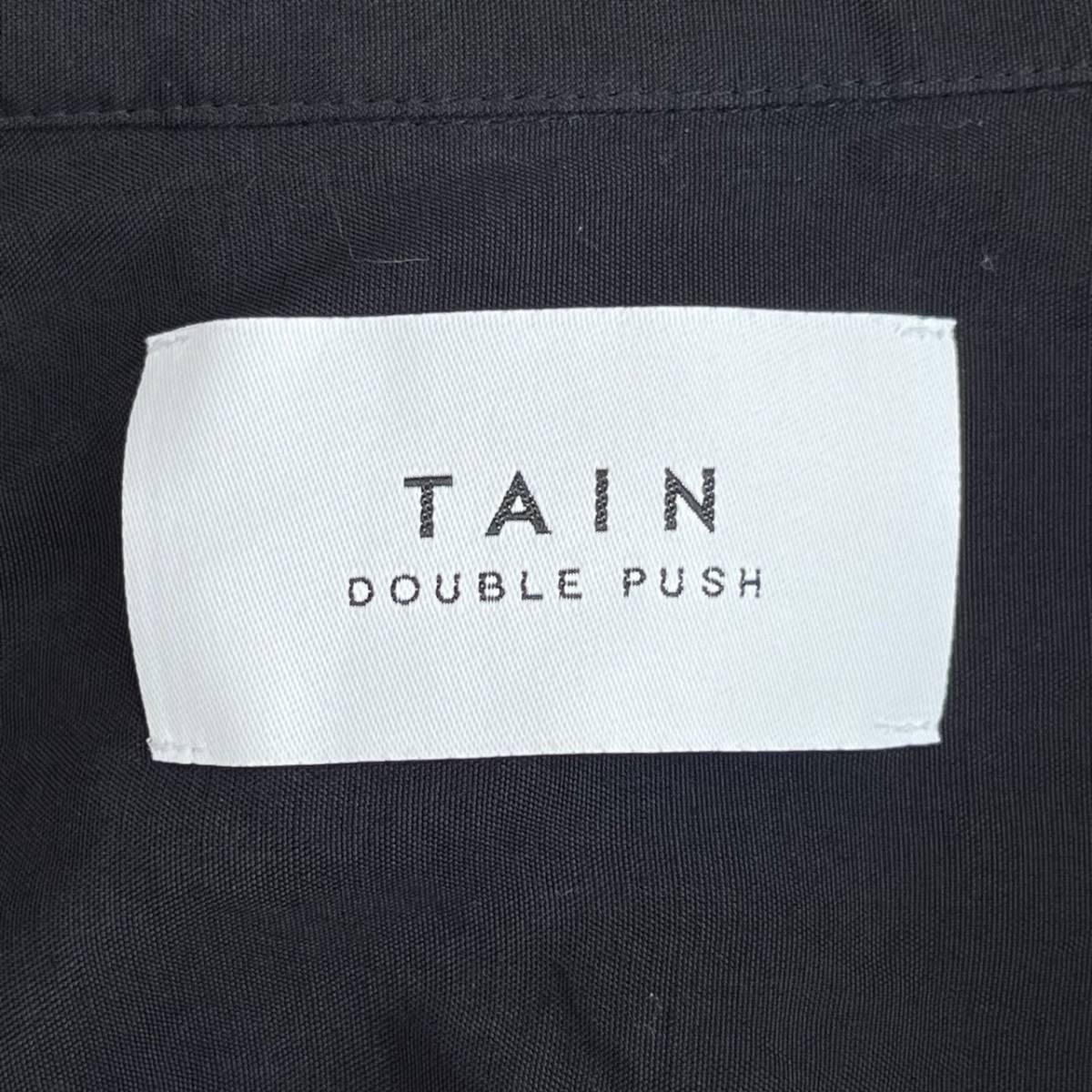 TAIN DOUBLE PUSH タインダブルプッシュ Lサイズ 柄シャツ 半袖 シャツ