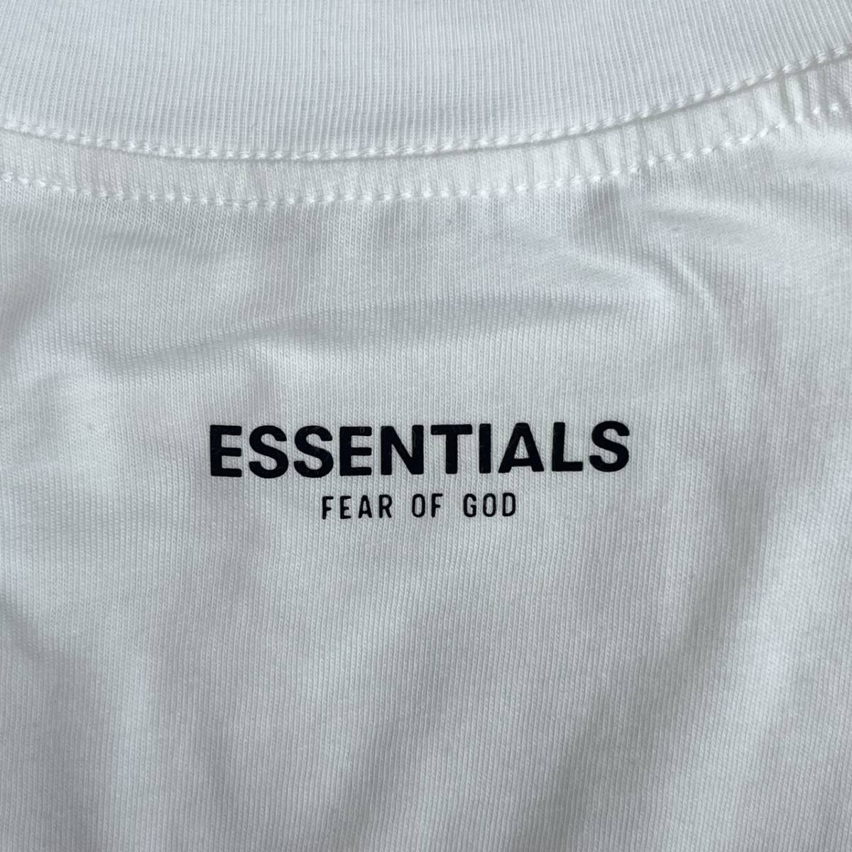 Mサイズ essentials  fear of god Tシャツ ホワイト