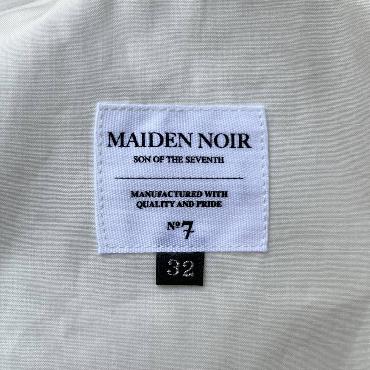 新品 MAIDEN NOIR メイデンノアール Mサイズ SUIT SHORT ショーツ ハーフパンツ グレー