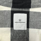 uniform experiment ユニフォームエクスペリメント サイズ1 ブロックチェック フランネルシャツ 長袖シャツ 22AW ブラック ホワイト