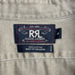 RRL ダブルアールエル Lサイズ ワークシャツ 長袖シャツ カーキ