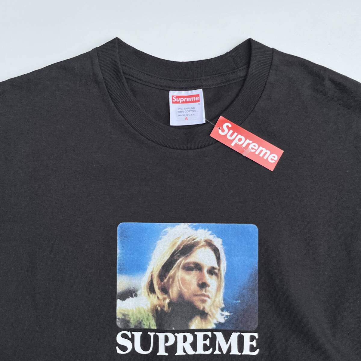 未使用品 Supreme シュプリーム Sサイズ Kurt Cobain カートコバーン Tシャツ 半袖 ブラック 23SS タグ付き