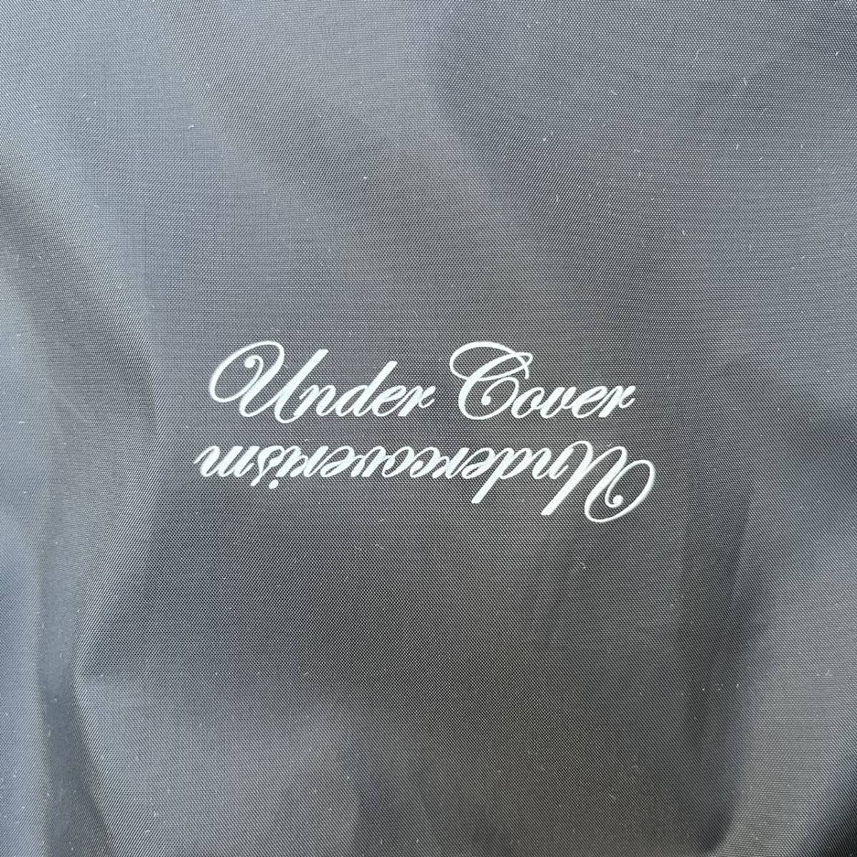 UNDERCOVER アンダーカバー Sサイズ コーチジャケット ナイロン プリント ジャケット ブラック