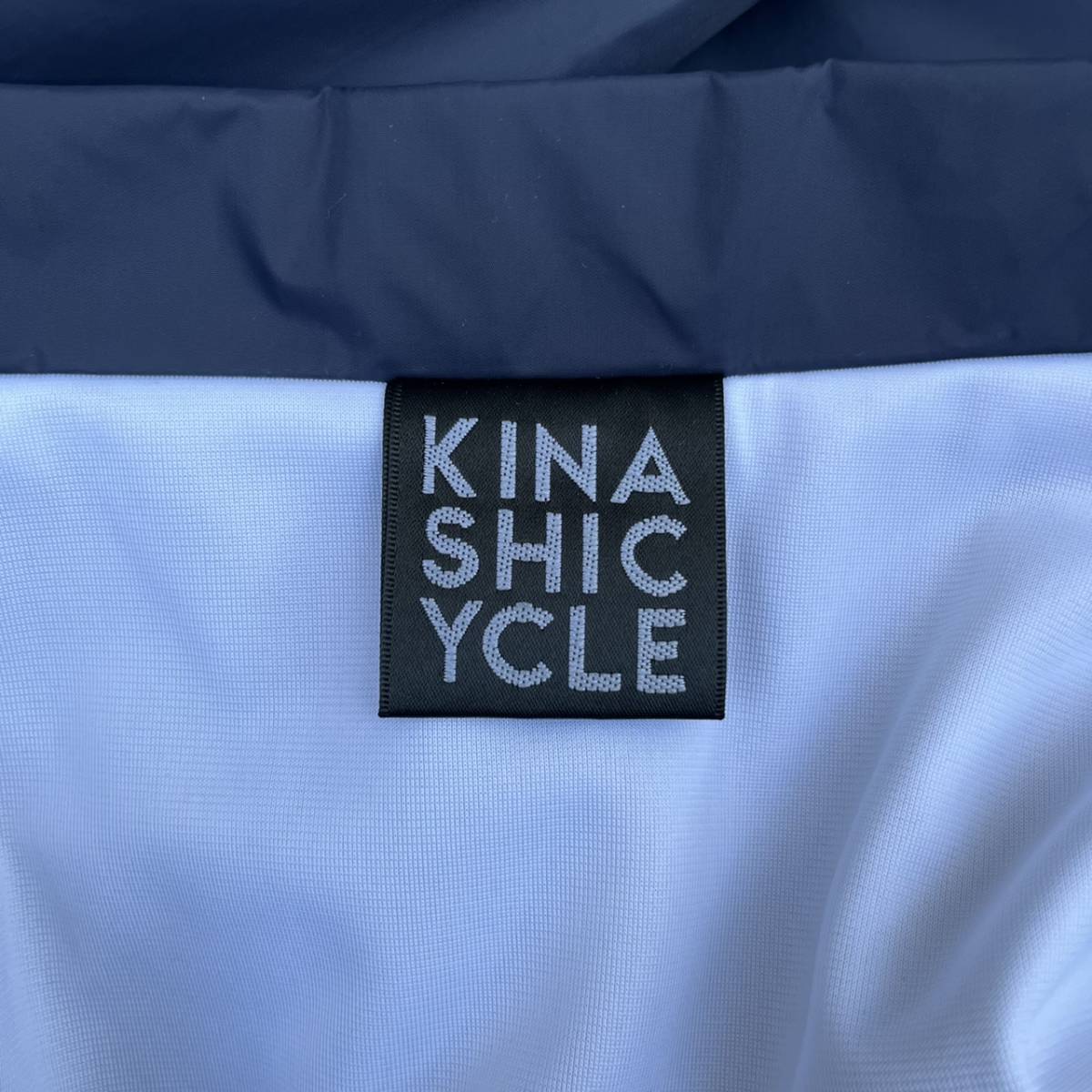 KINASHI CYCLE 木梨サイクル Mサイズ ロングコーチジャケット ネイビー とんねるず 木梨憲武