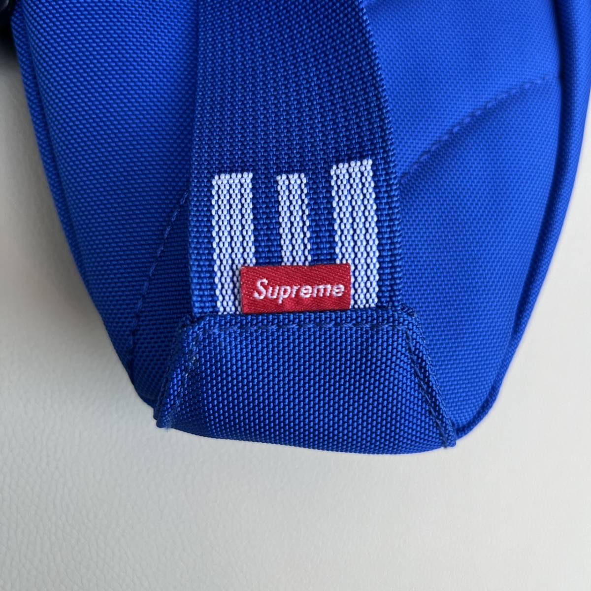 新品 SUPREME シュプリーム Waist Bag ROYAL ウエストバッグ ポーチ ブルー タグ付き