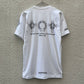 新品 CHROME HEARTS クロムハーツ Sサイズ バックプリント Tシャツ 半袖 ロゴ ホワイト