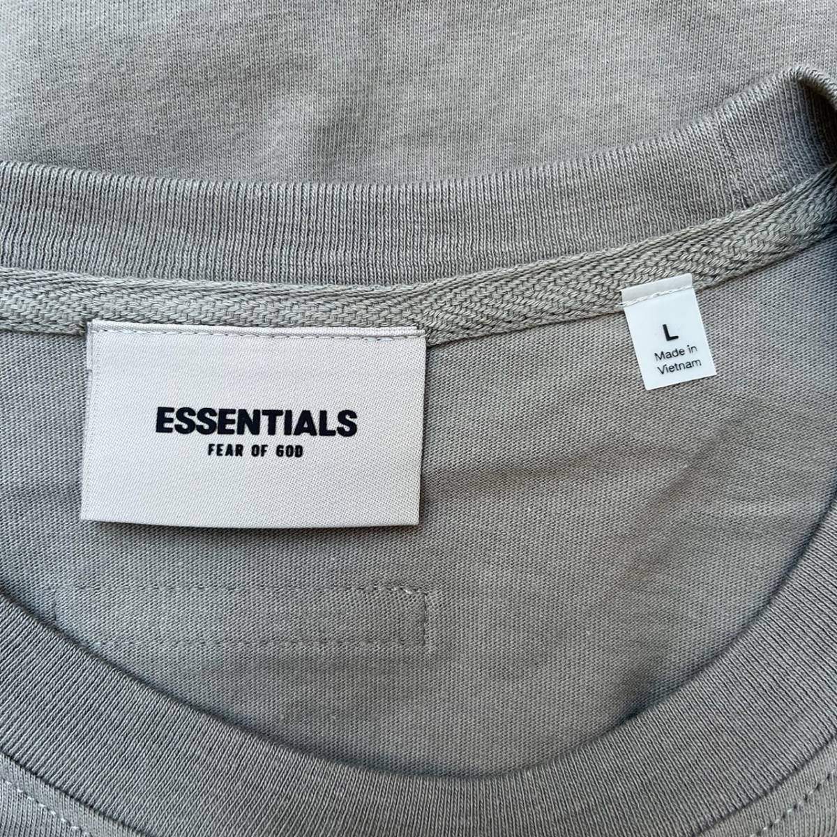 essentials Tシャツ グレー Lサイズ