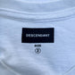 未使用品 DESCENDANTS ディセンダント サイズ2 ボックスロゴ Tシャツ ホワイト