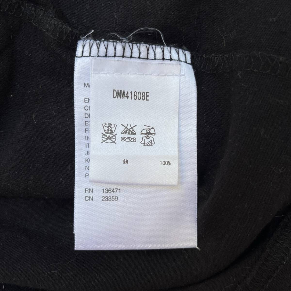 Deus Ex Machina デウスエクスマキナ Mサイズ ロゴ Tシャツ プリント ブラック