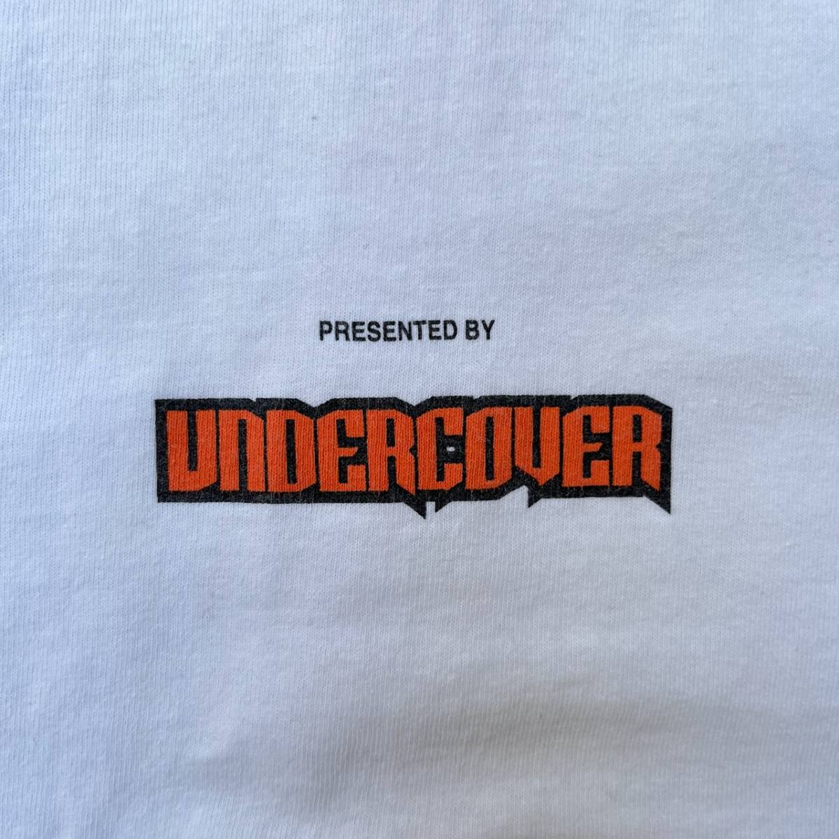 UNDER COVER アンダーカバー Mサイズ ロンドンナイト ロゴ Tシャツ プリント ホワイト