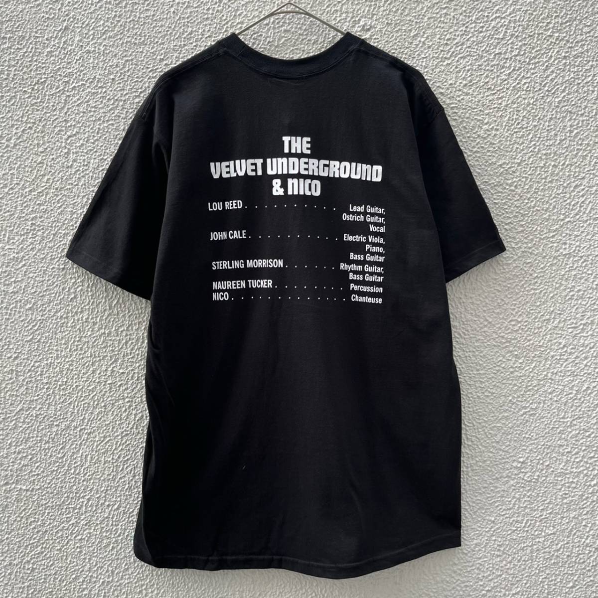 新品 Supreme シュプリーム Lサイズ The Velvet Underground & Nico Tシャツ ブラック