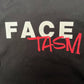 FACETASM ファセッタズム サイズ00 Tシャツ ビックシルエット ワイドシルエット ロゴ ブラック フリーサイズ